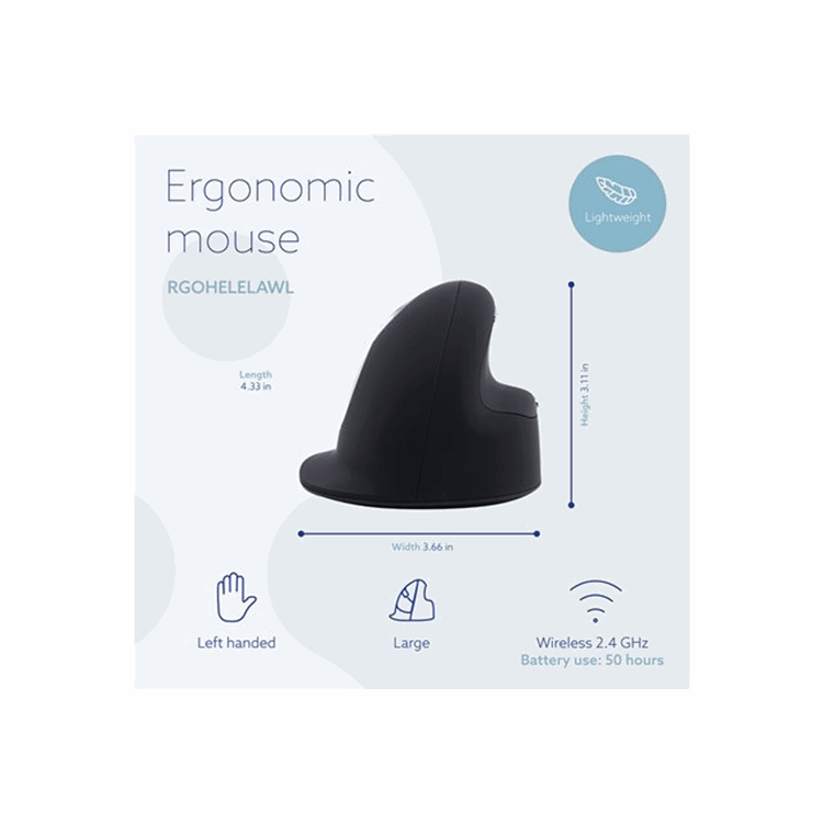 R-Go HE Mouse Ergonomic mouse Large (Han R-Go HE Mouse Ergonomic mouse Large (Han