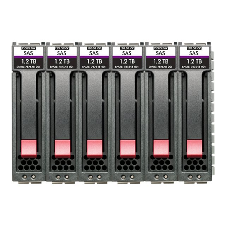 HPE MSA 7.2TB SAS 10K SFF M2 6pk HDD Bdl