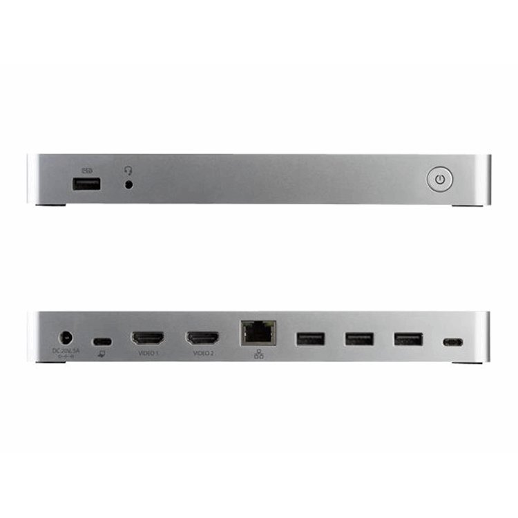 Windows Dual Monitor USB C Dock - 60W PD Windows Dual Monitor USB C Dock - 60W PD