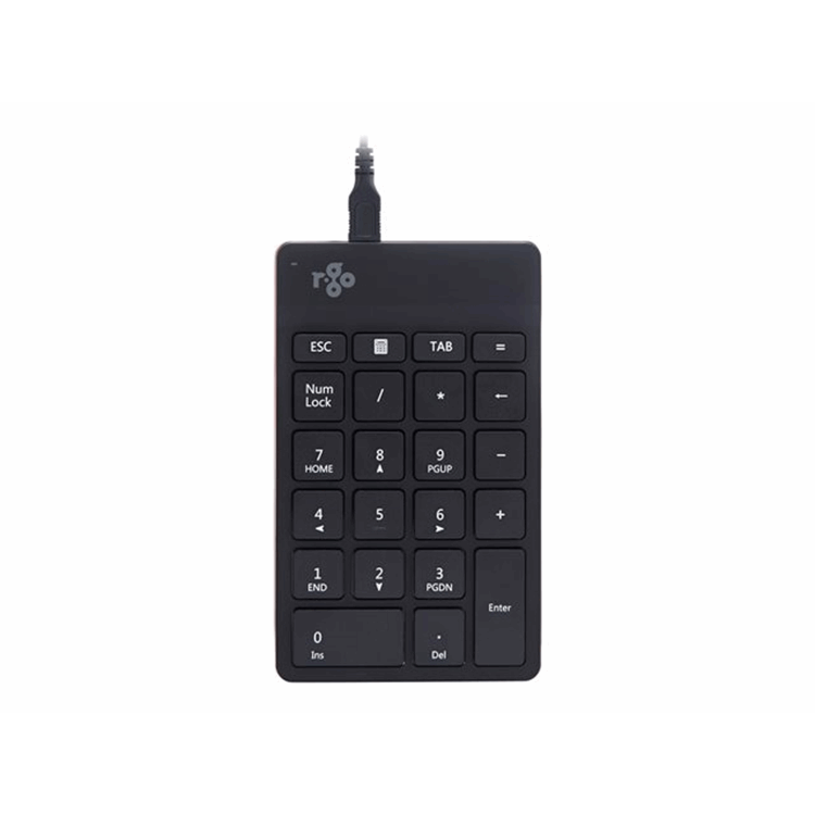 R-Go Numpad Break wired black