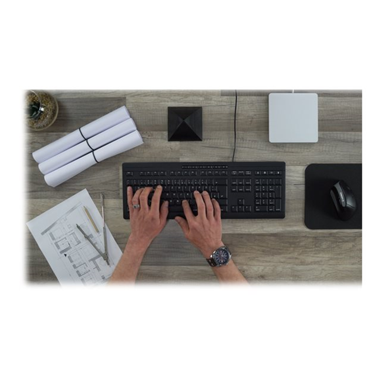 CHERRY STREAM KEYBOARD black (EU)