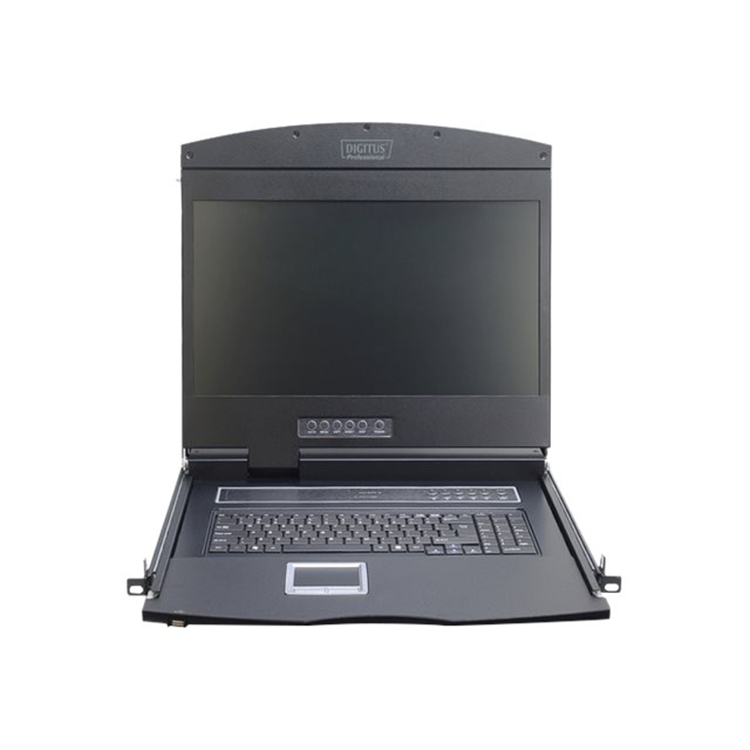 19IN CAT.5 TFT CONSOLE. 16-PORT FRENCH K