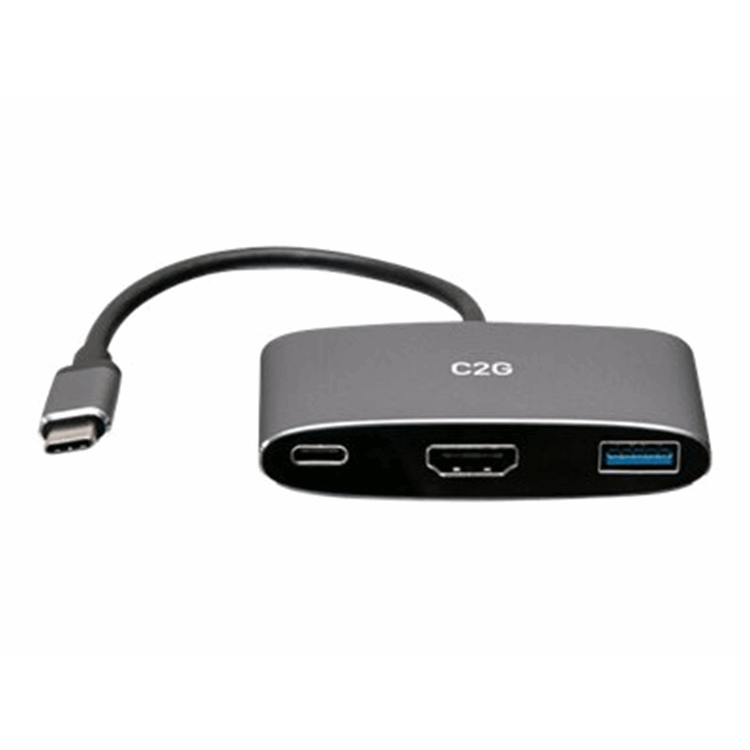 USB-C Mini Dock HDMI 4K30 USB PD