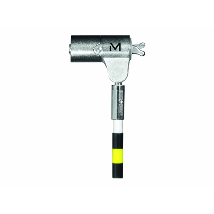 3 Interchangeable Heads Security Lock -Rotating Head - Compatible Master Key