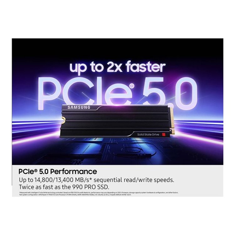 9100 PRO M.2 2TB W/H 14.700MB/13.300MB