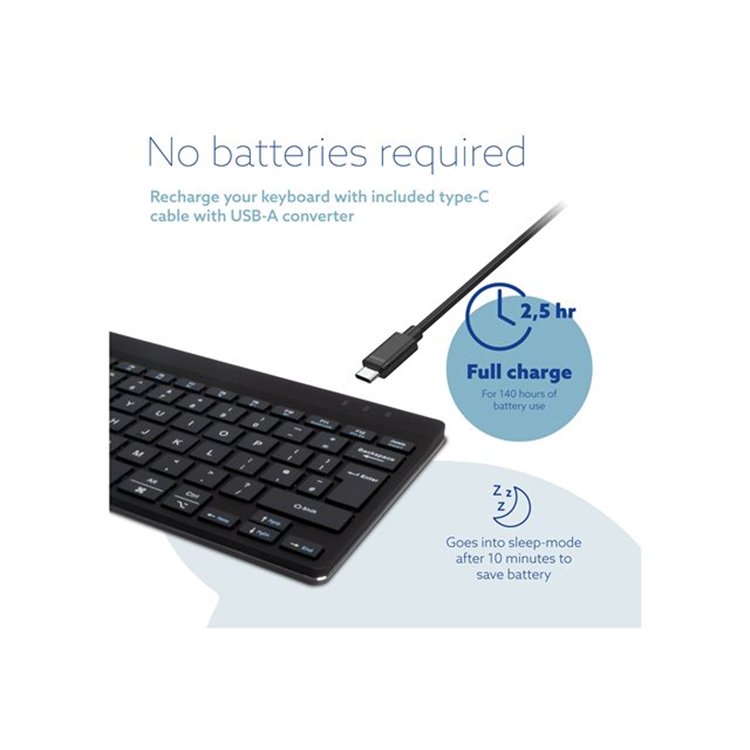 R-Go Compact Break keyboard QWERTY (UK) R-Go Compact Break keyboard QWERTY (UK)