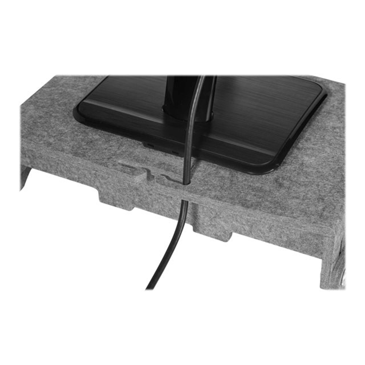 Q-riser 110 Circular Monitor Stand grey