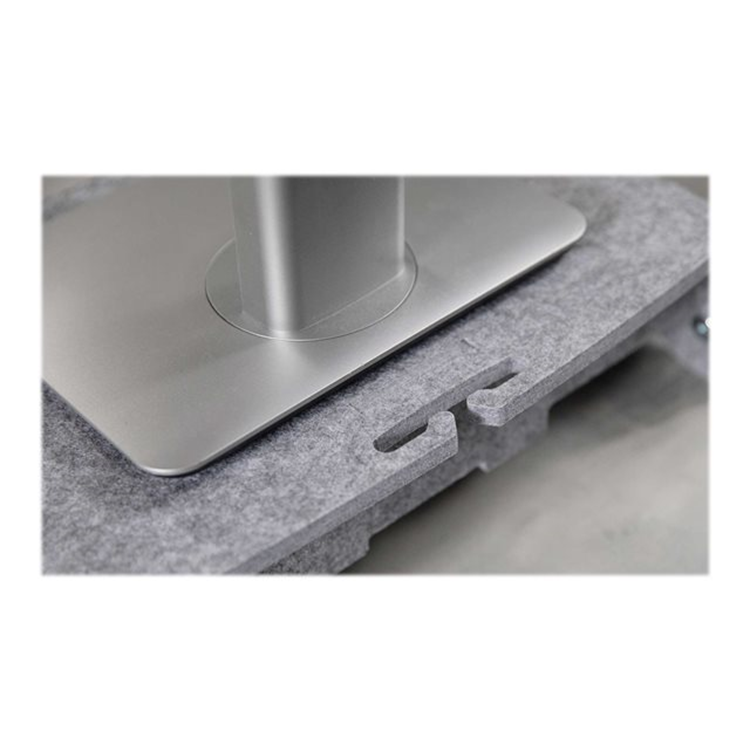 Q-riser 110 Circular Monitor Stand grey