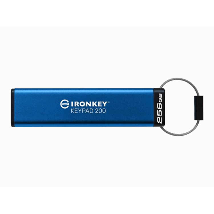 256GB IronKey Keypad200 AES-256 FIPS Lvl