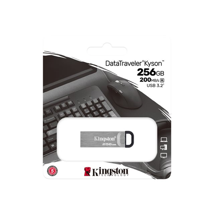 256GB USB3.2 Gen 1 DataTraveler Kyson