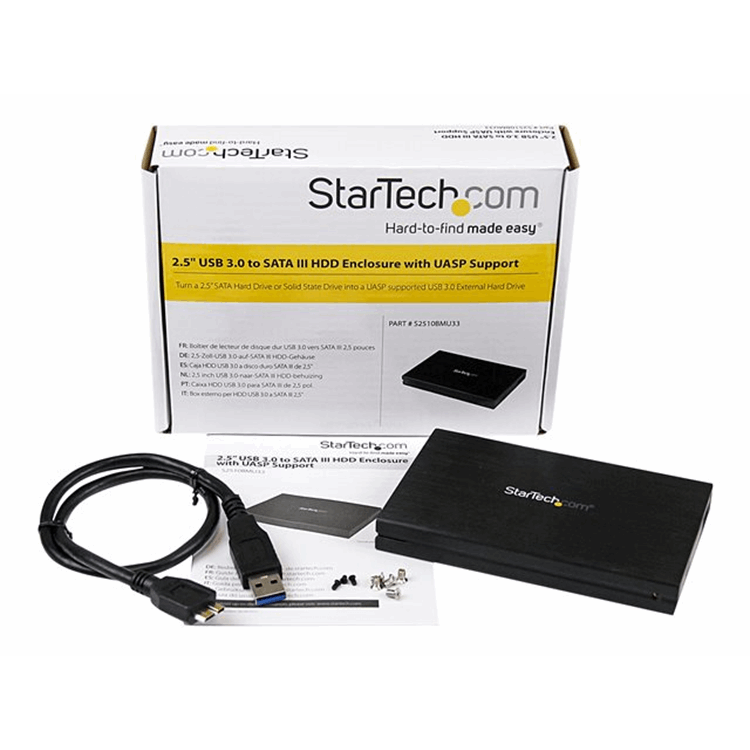 2.5in Aluminum USB 3.0 External SATA III