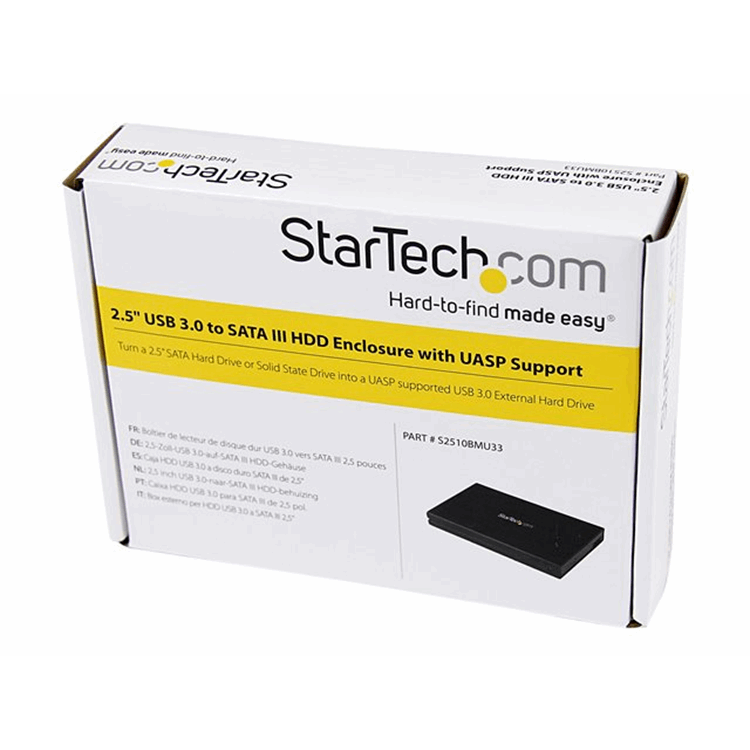 2.5in Aluminum USB 3.0 External SATA III