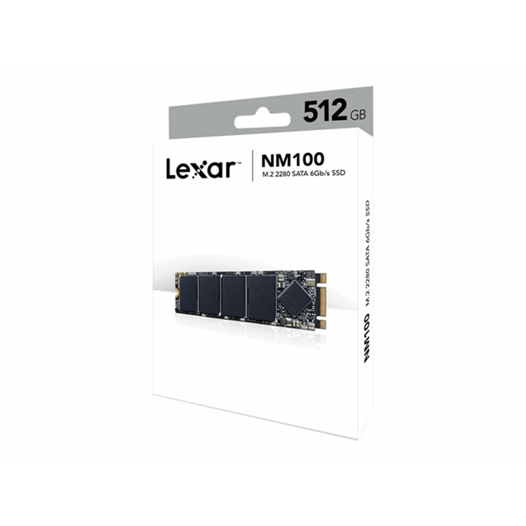 Lexar NM100 512GB M.2 2280 SATA III SSD