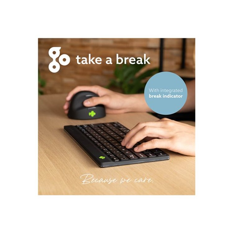 R-Go Compact Break keyboard QWERTZ (DE)