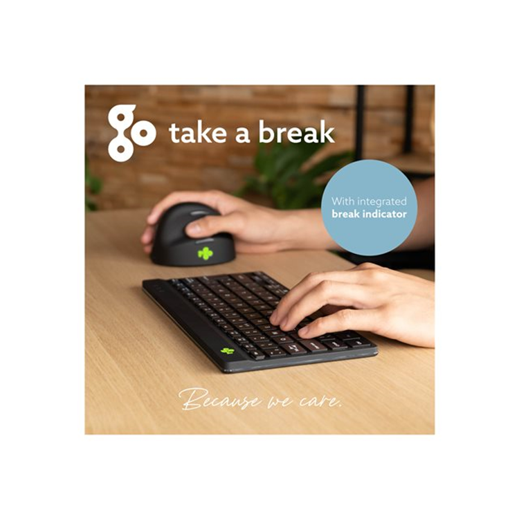 R-Go Compact Break keyboard QWERTZ (DE)