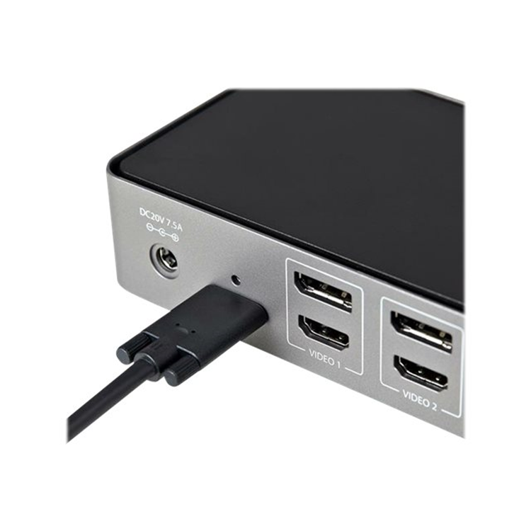 Hybrid USB-C USB-A Dock - Triple 4K 60Hz