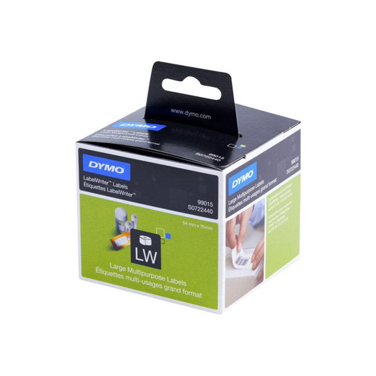 LW GROTE MULTIFUNCTIONELE ETIKETTEN 54*70MM (1X320) LW GROTE MULTIFUNCTIONELE ETIKETTEN 54*70MM (1X320)