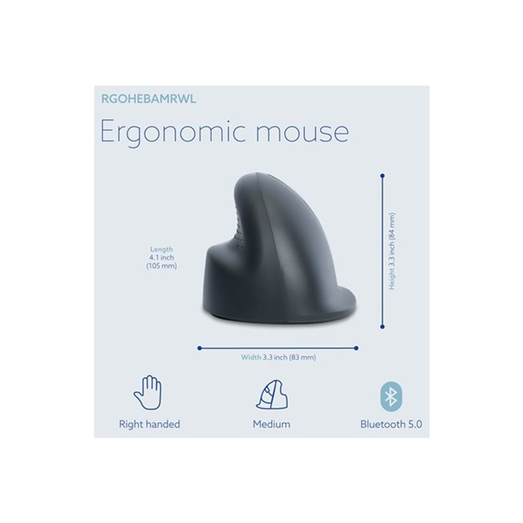 R-Go HE Basic vertical mouse medium R-Go HE Basic vertical mouse medium