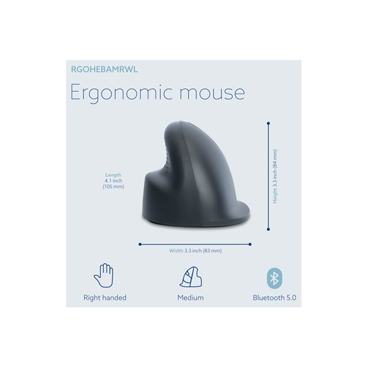 R-Go HE Basic vertical mouse medium
