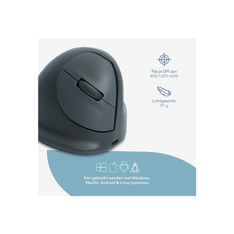 R-Go HE Basic vertical mouse medium