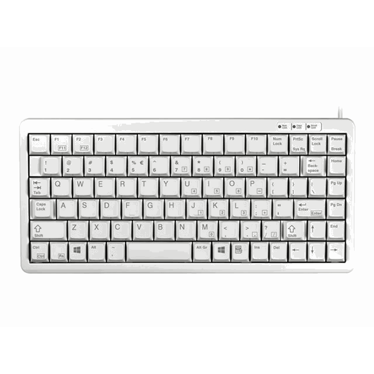 G84-4100 compact keyboard grey USB (PS/2 via adapter) G84-4100 compact keyboard grey USB (PS/2 via adapter)