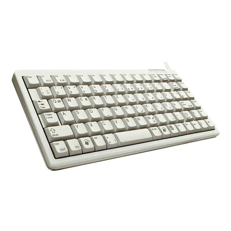 G84-4100 compact keyboard grey USB (PS/2 via adapter) G84-4100 compact keyboard grey USB (PS/2 via adapter)