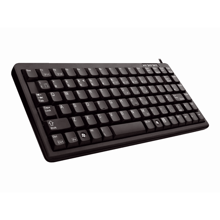 G84-4100 compact keyboard black USB (PS/2 via adapter) G84-4100 compact keyboard black USB (PS/2 via adapter)