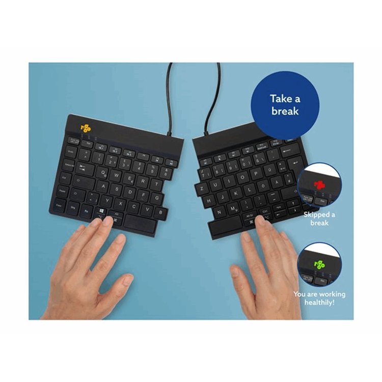 R-Go Split Break keyboard QWERTZ (DE) R-Go Split Break keyboard QWERTZ (DE)