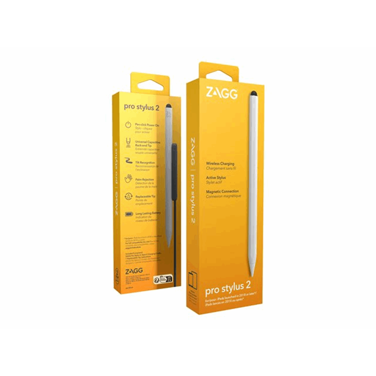 ZAGG Pro Stylus 2 White Wirelessly charg
