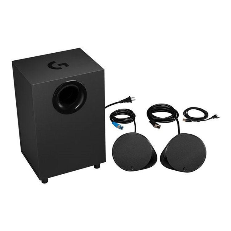 G560 LIGHTSYNC PC Gaming Speakers G560 LIGHTSYNC PC Gaming Speakers
