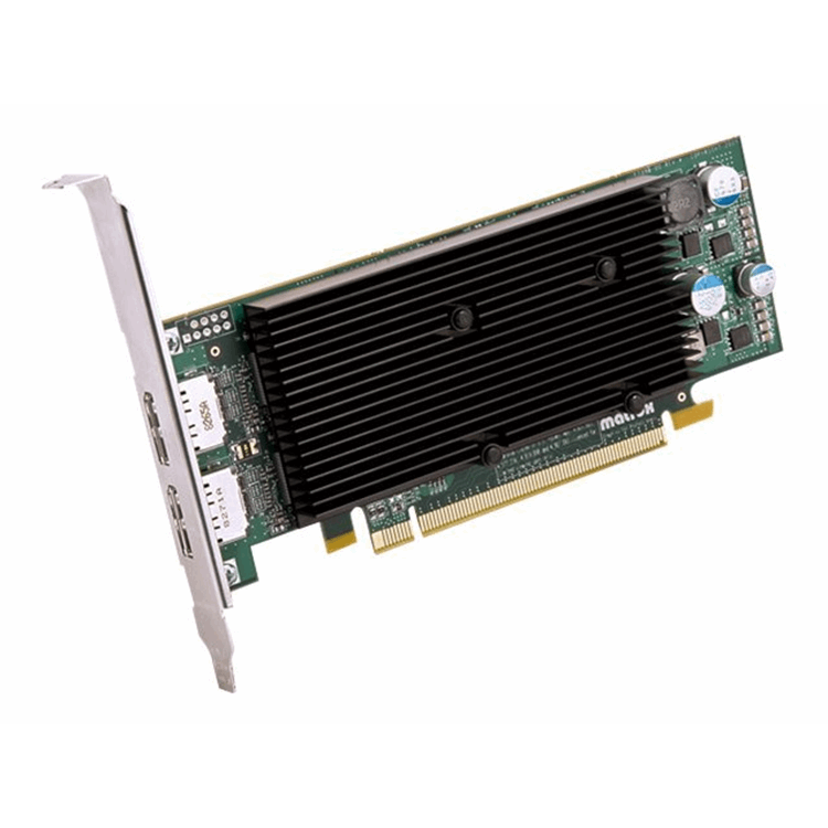 M9128 1GB DDR2 PCIe x16 2xDisplayPort -2560x1600 fanless- DVI-D-upgradable withoptional cable CAB-DP