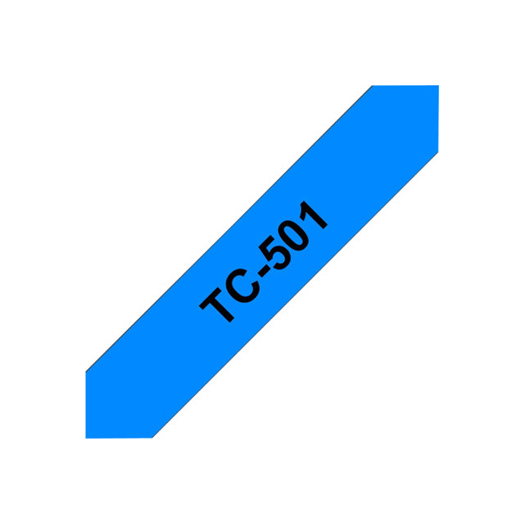 Tape/12mm blue/black f P-Touch Tape/12mm blue/black f P-Touch