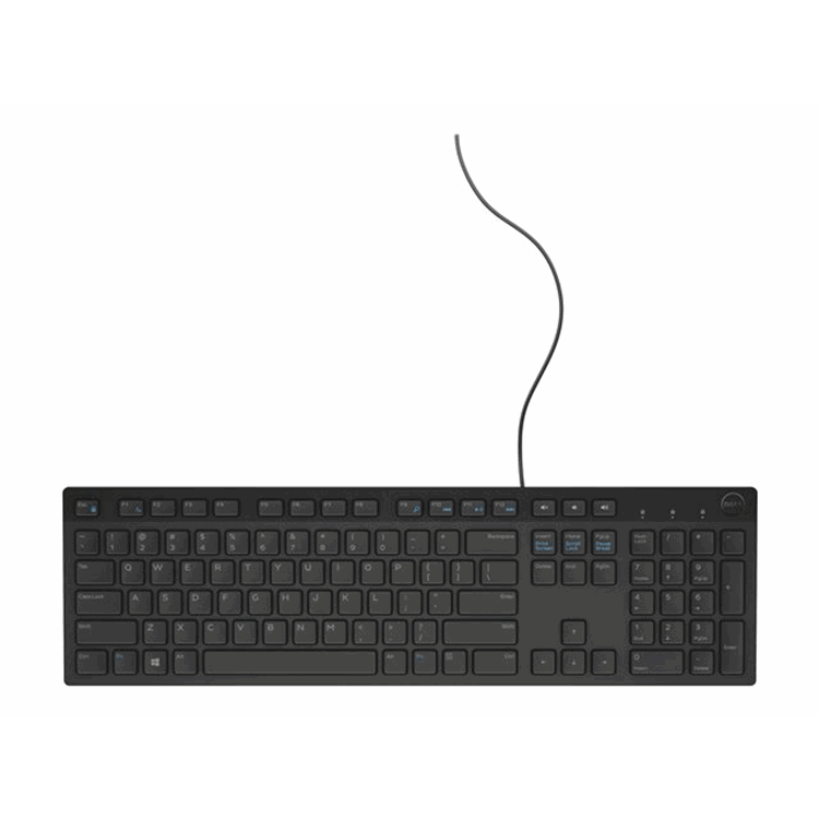 KB216 US International (QWERTY) Black