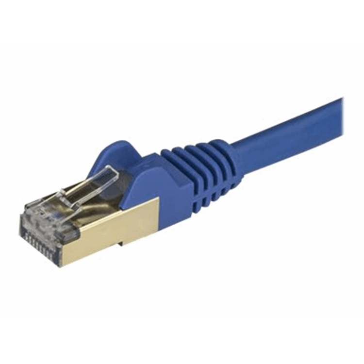 2m Blue Cat6a Ethernet Cable - STP