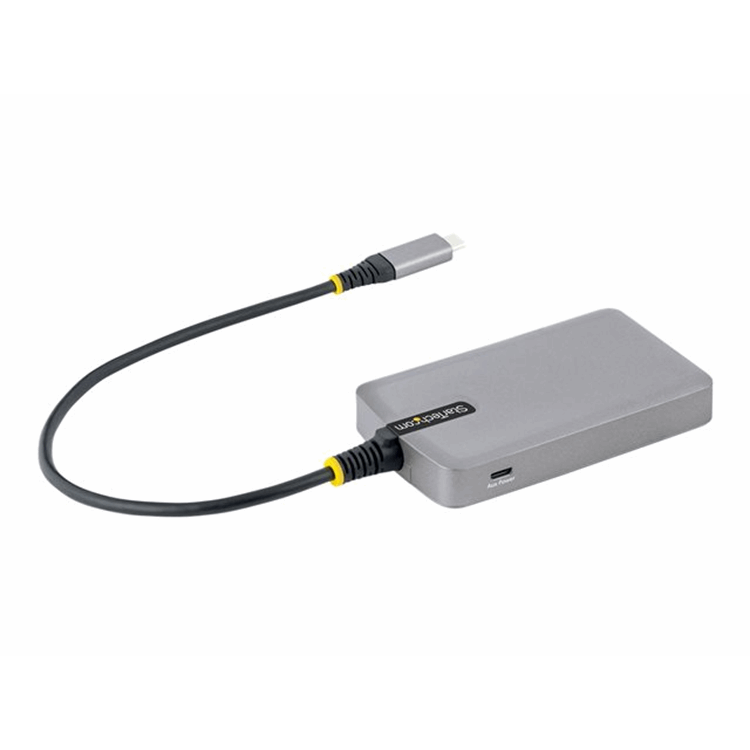 3-Port USB-C Hub w/ GbE Ethernet Adapter 3-Port USB-C Hub w/ GbE Ethernet Adapter