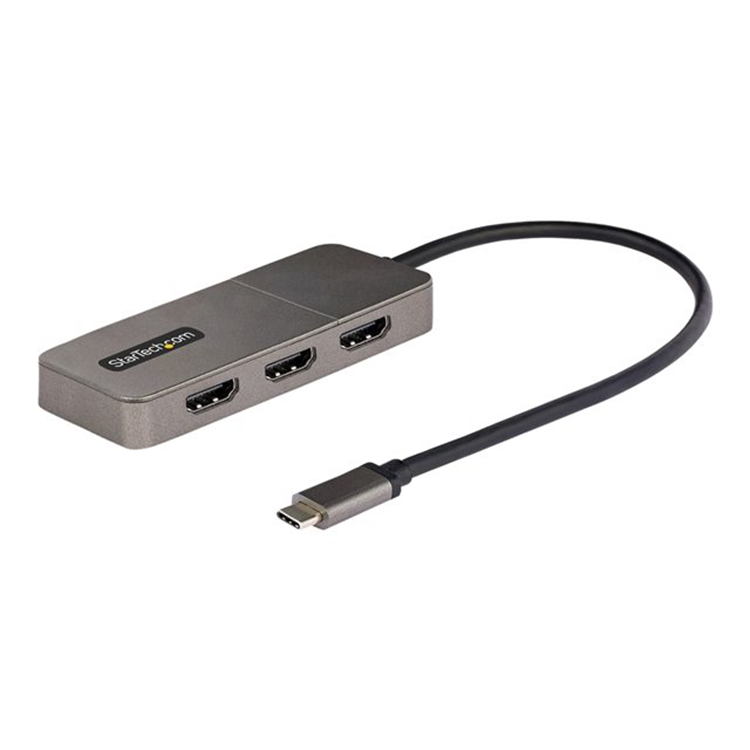 3-Port USB-C to HDMI MST Hub 4K 60Hz 3-Port USB-C to HDMI MST Hub 4K 60Hz