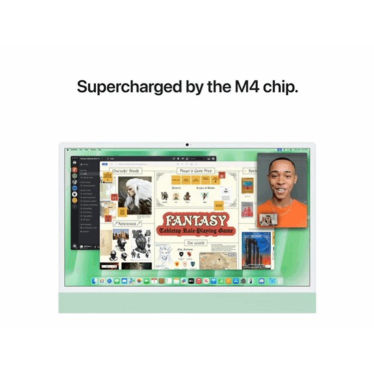 APPLE IMAC 24 GRN/10C/10C/16GB/256-NLD