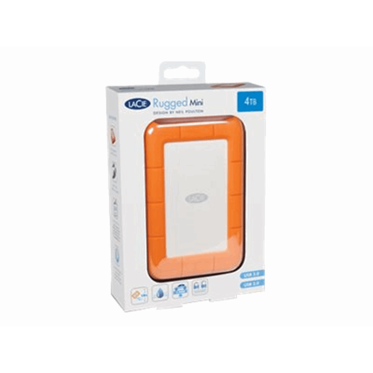 LACIE Rugged Mini/4TB/USB 3.0/2.5"