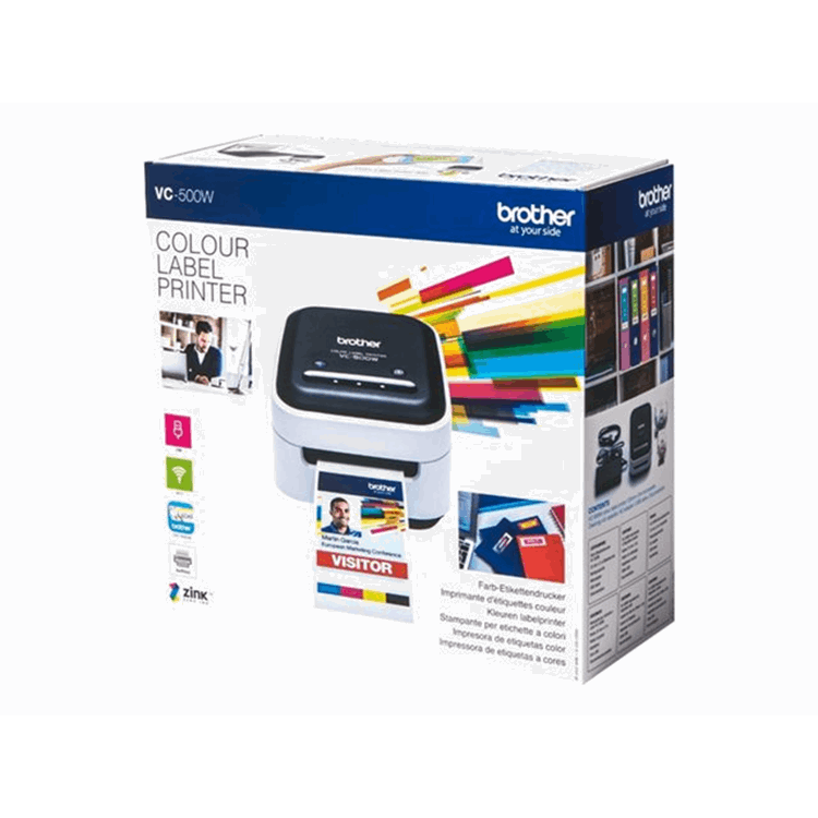 BROTHER VC-500W Color Label Printer BROTHER VC-500W Color Label Printer