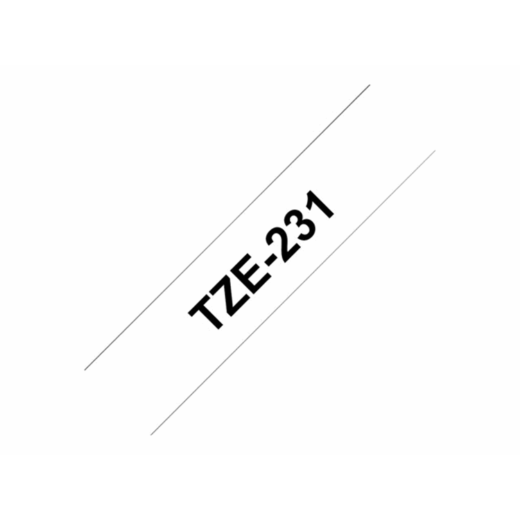 Tape/12mm black on white f P-Touch TZE Tape/12mm black on white f P-Touch TZE