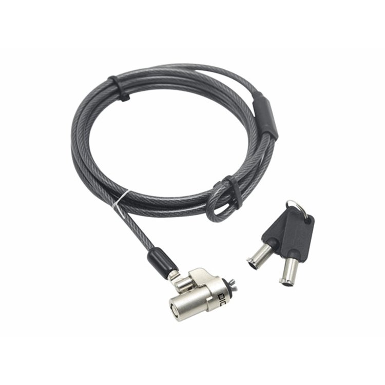 Security Cable Wedge Lock Ultra Slim keyed 3.2x4.5mm slot