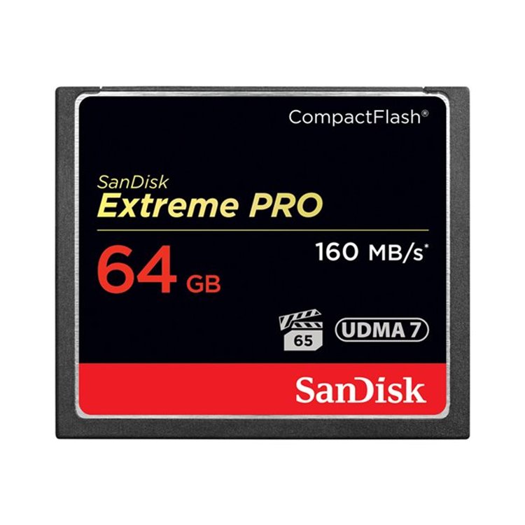 Extreme Pro CF 160MB/s 64 GB Extreme Pro CF 160MB/s 64 GB