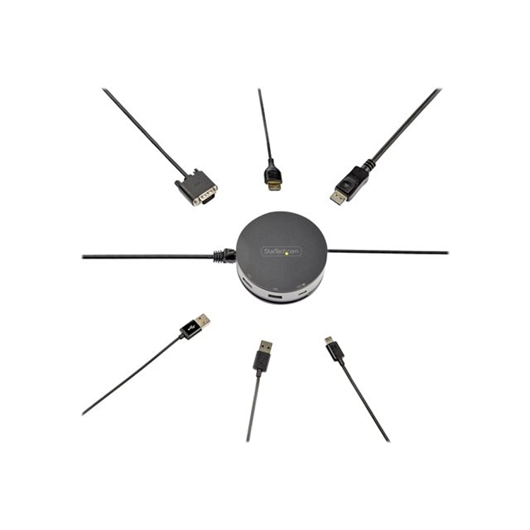 USB C Multiport Adapter - HDMI/DP/VGA