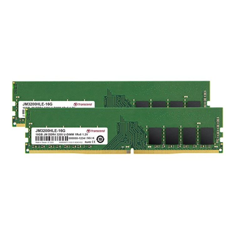 32GB KIT JM DDR4 3200Mhz U-DIMM 1Rx8 2Gx8 CL22 1.2V