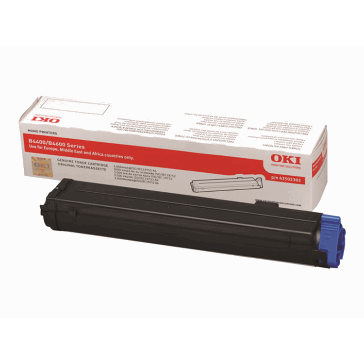 TONER CARTRIDGE OKI 43502302 B TONER CARTRIDGE OKI 43502302 B