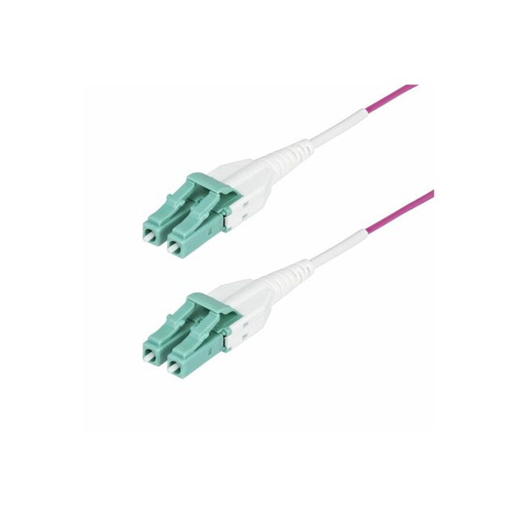 2m LC/UPC OM4 Fiber Cable OFNR Riser