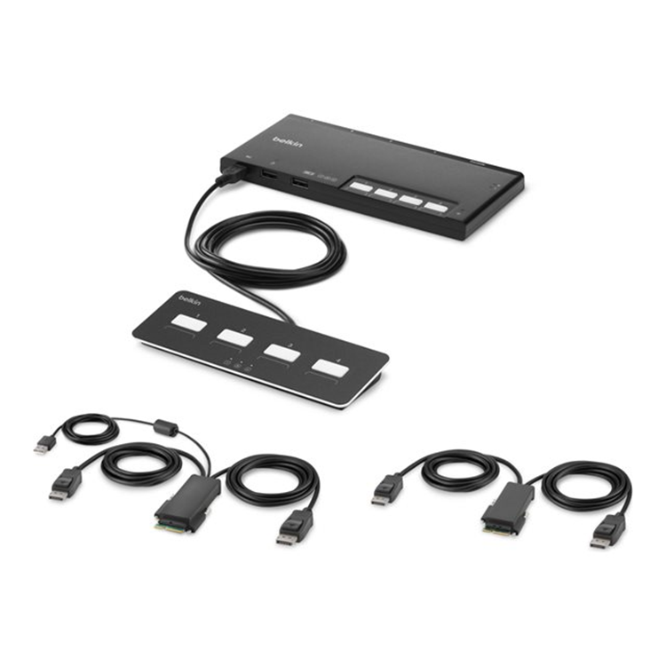 4-Port Dual Head DP Modular Secure KVM S 4-Port Dual Head DP Modular Secure KVM S