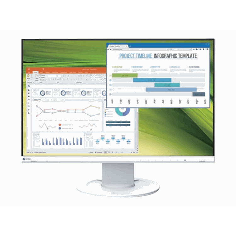 Flexscan/ 23 Inch Widescreen/ 1920 x 1200/ White/ IPS/ 5MS/ 250 cd/m2/ 1000:1/ Speakers/ USB 3.1/ LE Flexscan/ 23 Inch Widescreen/ 1920 x 1200/ White/ IPS/ 5MS/ 250 cd/m2/ 1000:1/ Speakers/ USB 3.1/ LE