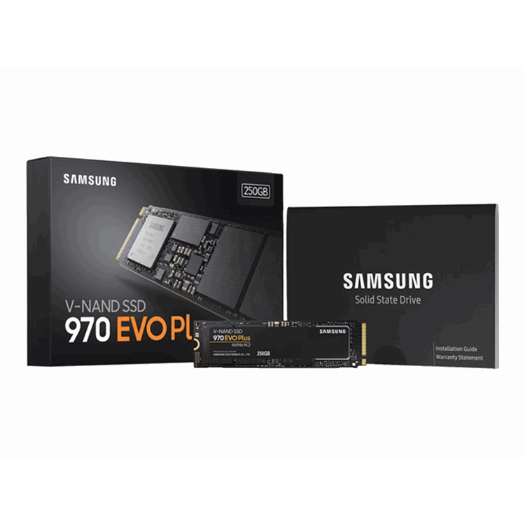 250GB SSD 970 EVO PLUS Series M.2 NVMe