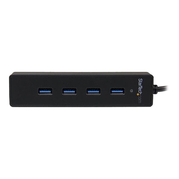 4 Port USB 3.0 Hub with Built-in Cable